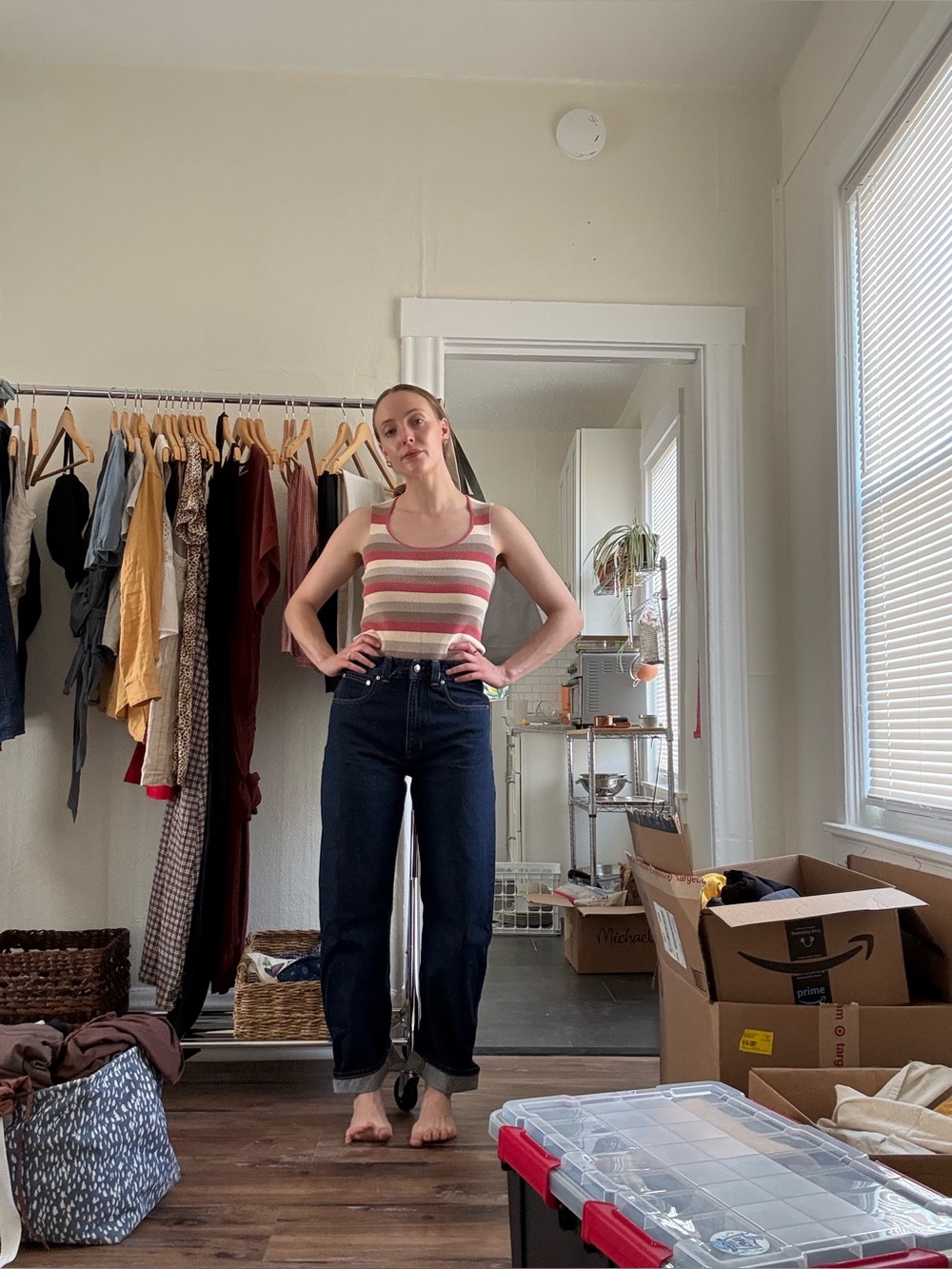 Madewell Barrel Jean Sz 27R